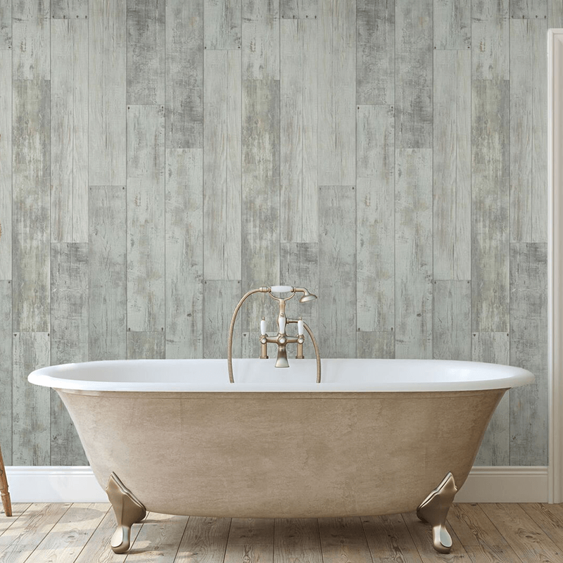 Rustic Wood (matt) 8mm Zest Wall Panels 375mm x 2.6m Pk3 image